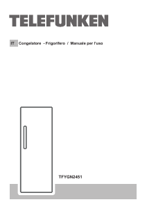 Manuale Telefunken TFYGN2451 Frigorifero