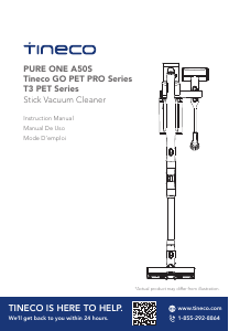 Mode d’emploi Tineco A50S Pure One Aspirateur