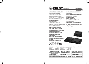 Manual First Austria FA-5096-1 Plită