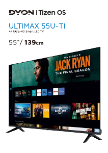 Bedienungsanleitung Dyon Ultimax 55U-TI LED fernseher