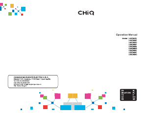 Manuál Chiq U43QM8E LED televize