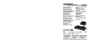 Mode d’emploi First Austria FA-5096-5 Table de cuisson