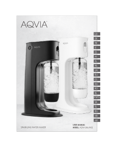 Handleiding Aqvia Balance Frisdrankmachine