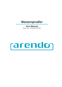 Handleiding Arendo 305596 Frisdrankmachine