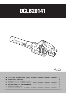 Manual DongCheng CFM 485 Leaf Blower