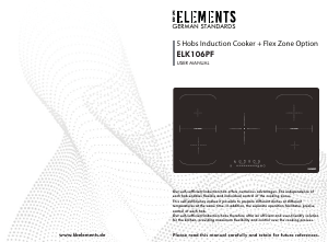 Handleiding KB Elements ELK106PF Kookplaat