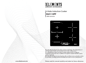 Handleiding KB Elements ELK110PF Kookplaat