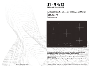 Handleiding KB Elements ELK105PF Kookplaat