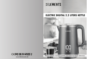 Handleiding KB Elements ELK224KB Waterkoker