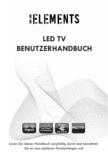 Bedienungsanleitung KB Elements ELT24DE910B LED fernseher