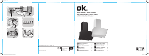 Bruksanvisning OK OHO 6331 B Köksfläkt