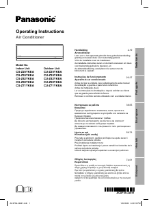 Manual Panasonic CS-Z35YKEA Ar condicionado