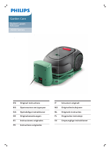 Manuale Philips RSL3000 Rasaerba
