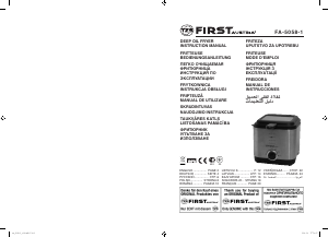 Bedienungsanleitung First Austria FA-5058-1 Fritteuse