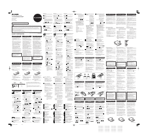 Mode d’emploi Sharp EL-2615PIII Calculatrice imprimante