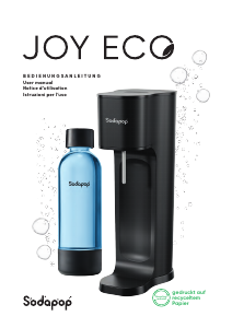 Handleiding Sodapop Joy Eco Frisdrankmachine