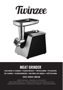 Mode d’emploi Twinzee SM-G36 Hachoir à viande