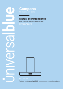 Handleiding universalblue UCTSHAPE60-19 Afzuigkap