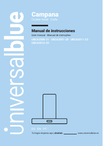 Manual de uso universalblue UBCA2008-21 Campana extractora