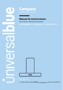 Handleiding universalblue UCPYRAMID60-19 Afzuigkap