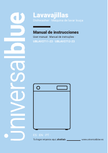 Manual de uso universalblue UBLAV2712-23 Lavavajillas