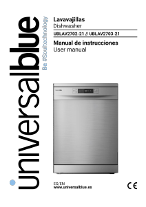 Manual de uso universalblue UBLAV2703-21 Lavavajillas