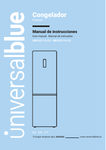 Handleiding universalblue UBCO2114-23 Vriezer