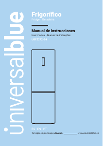 Manual de uso universalblue UBF2272-24 Frigorífico combinado