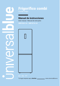 Manual de uso universalblue UBF2263-24 Frigorífico combinado