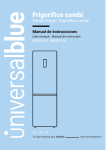 Manual de uso universalblue UBF2217-20 Frigorífico combinado