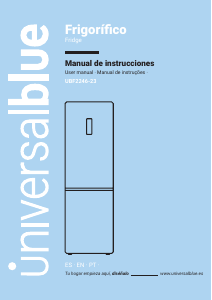 Manual de uso universalblue UBF2246-23 Frigorífico combinado