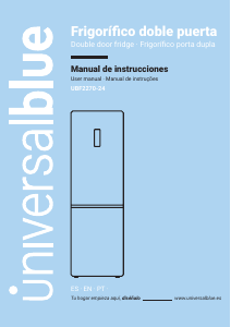 Manual de uso universalblue UBF2270-24 Frigorífico combinado