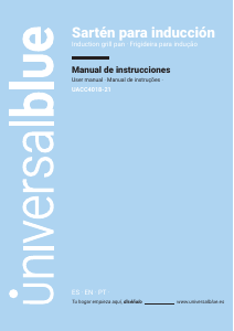 Handleiding universalblue UACC4018-21 Kookplaat