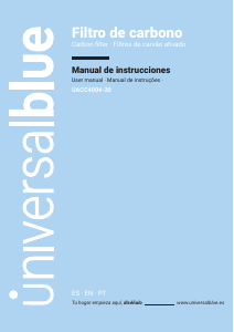 Handleiding universalblue UACC4004-20 Afzuigkap