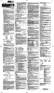 Manual Sharp EL-531XG Calculator
