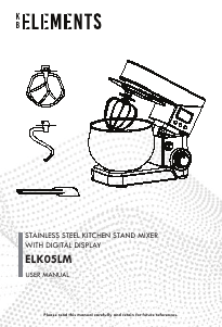 Handleiding KB Elements ELK05LM Standmixer