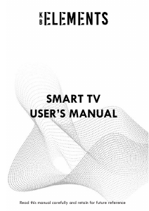 Manual KB Elements ELT32DE14S LED Television