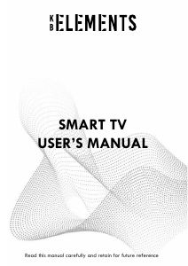Manual KB Elements ELT100WB6DE LED Television