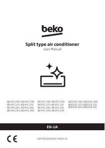 Handleiding BEKO BEVPG 096 Airconditioner