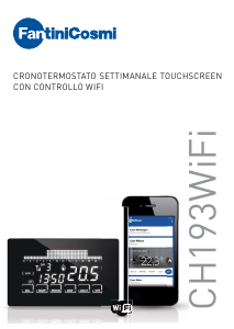 Manuale Fantini Cosmi CH193WIFI Intellitouch Termostato