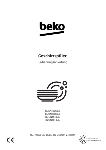 Bedienungsanleitung BEKO BDSN15430X Geschirrspüler