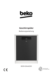 Bedienungsanleitung BEKO BDDN38440DD Geschirrspüler
