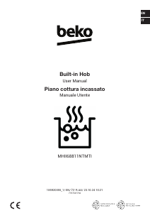 Manual BEKO MHII68811NTMTI Hob