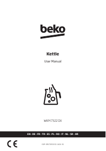 Instrukcja BEKO WKM 7322 DX Czajnik
