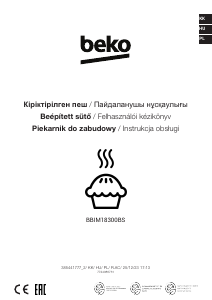 Használati útmutató BEKO BBIM18300BS Kemence