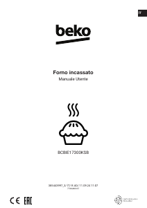 Manuale BEKO BCBIE17300KSB Forno