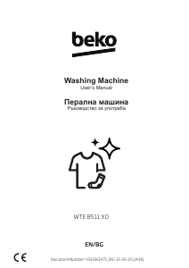Handleiding BEKO WTE 8511 X0 Wasmachine