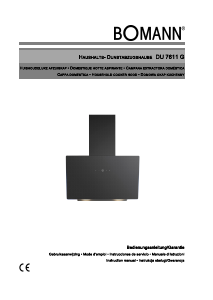 Instrukcja Bomann DU 7611 G Okap kuchenny