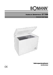 Handleiding Bomann GT 7356 Vriezer