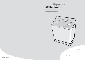 Manual de uso Electrolux EWTE55M3FSJW Lavadora